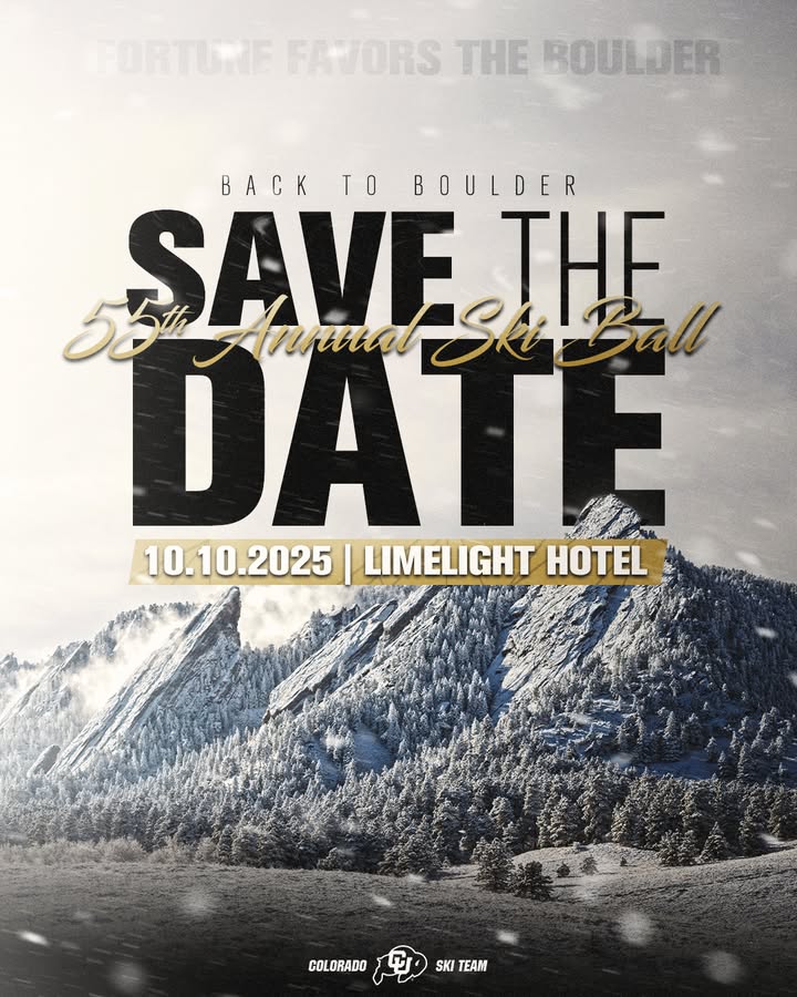 The 55th Annual Ski Ball is set for October 10, 2025 at the Limelight Hotel — we can’t wait to celebrate with you! 

Registration opens July 1.

Please update your contact info so we can invite you to this event and all fall celebrations: app.cubuffs.com/cclubupdate