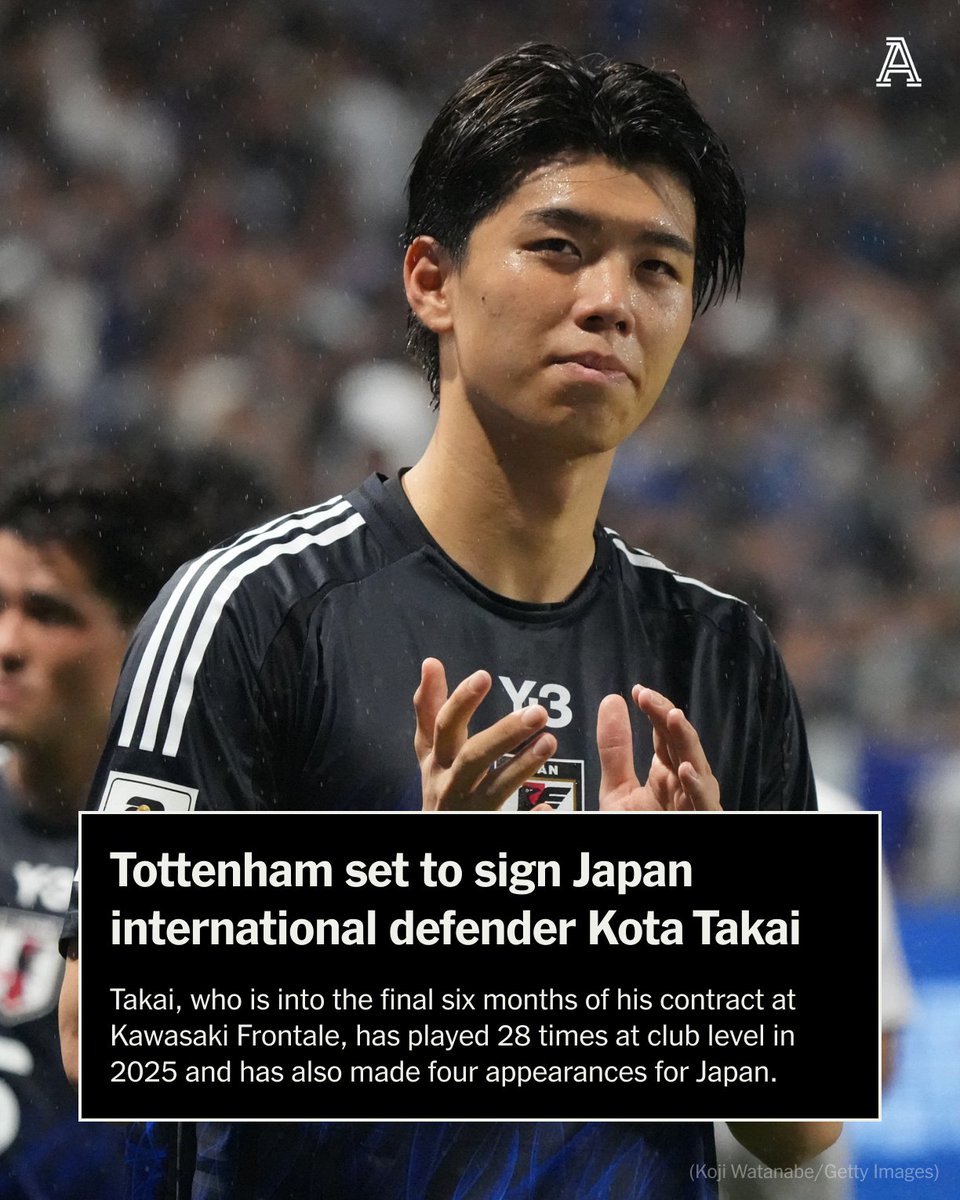 Tottenham Hotspur are set to sign defender Kota Takai from