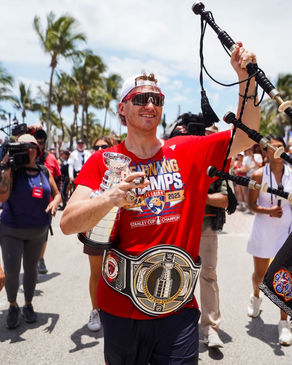 WWE (@wwe) on Twitter photo 🏆 BACK-TO-BACK 🏆
Congrats to the <a href="/FlaPanthers/">Florida Panthers</a> on winning another Stanley Cup! 🏆 BACK-TO-BACK 🏆
Congrats to the <a href="/FlaPanthers/">Florida Panthers</a> on winning another Stanley Cup!