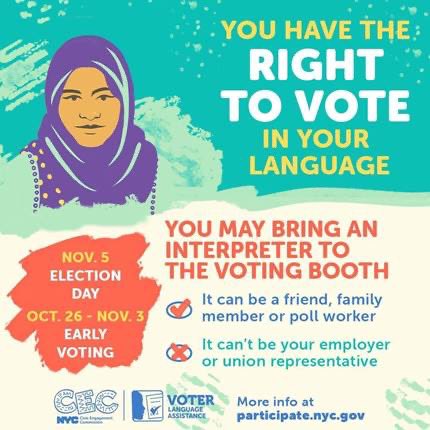 NYSBichotteHerm's tweet image. Tomorrow (Tuesday, June 24) is Primary Election Day, and polls will be open from 6am - 9pm.
Voting is powerful — and protecting your health while doing so is just as important.
As we come together to shape the future of our city, there is an Extreme Heat Wave in effect,…