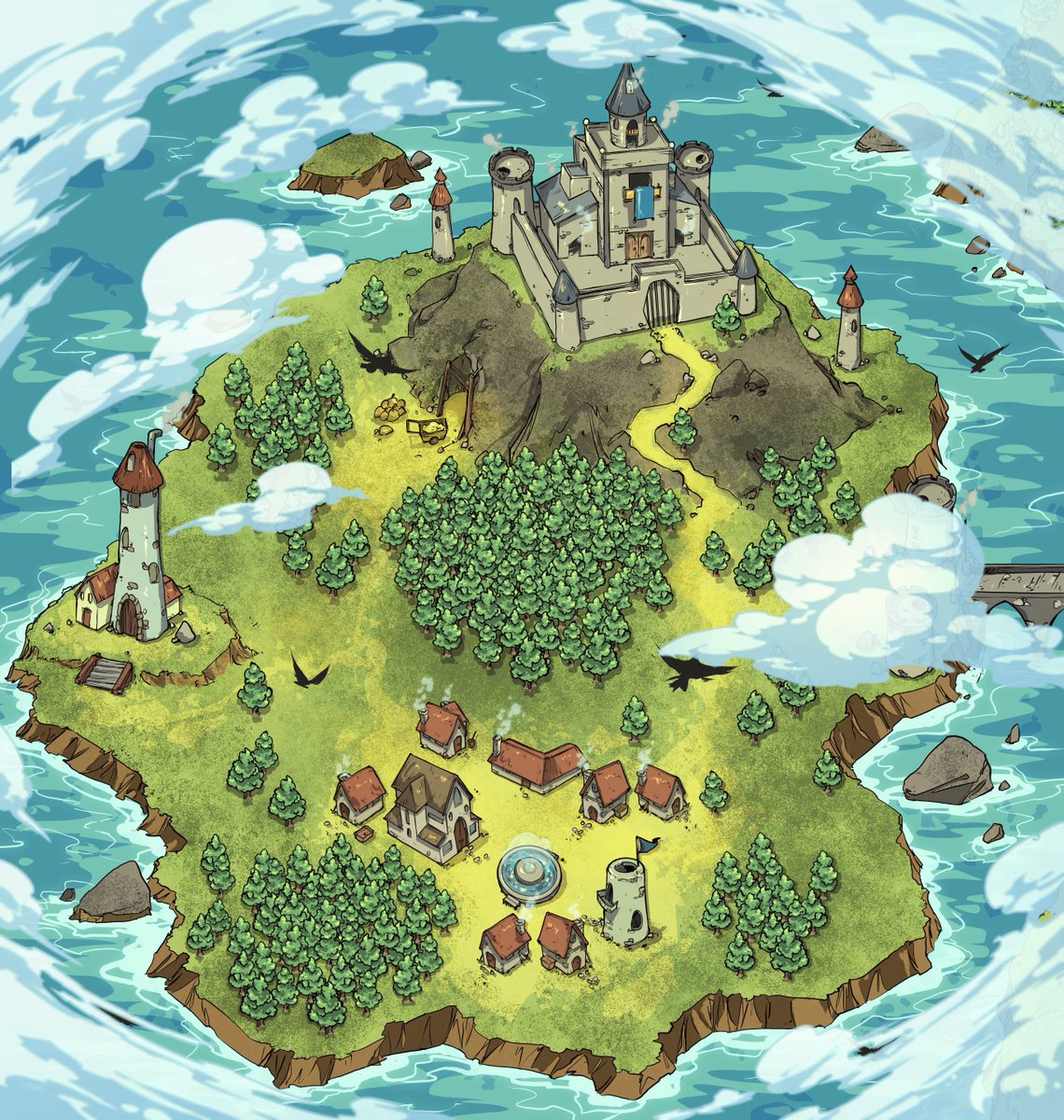 wearebloopers's tweet image. The Mine is now behind you.

Barely.

You&apos;ve climbed through the rocks and now a castle rises above the trees.

Week 4 begins.

You&apos;ve made it this far.

Not every Blooper did.