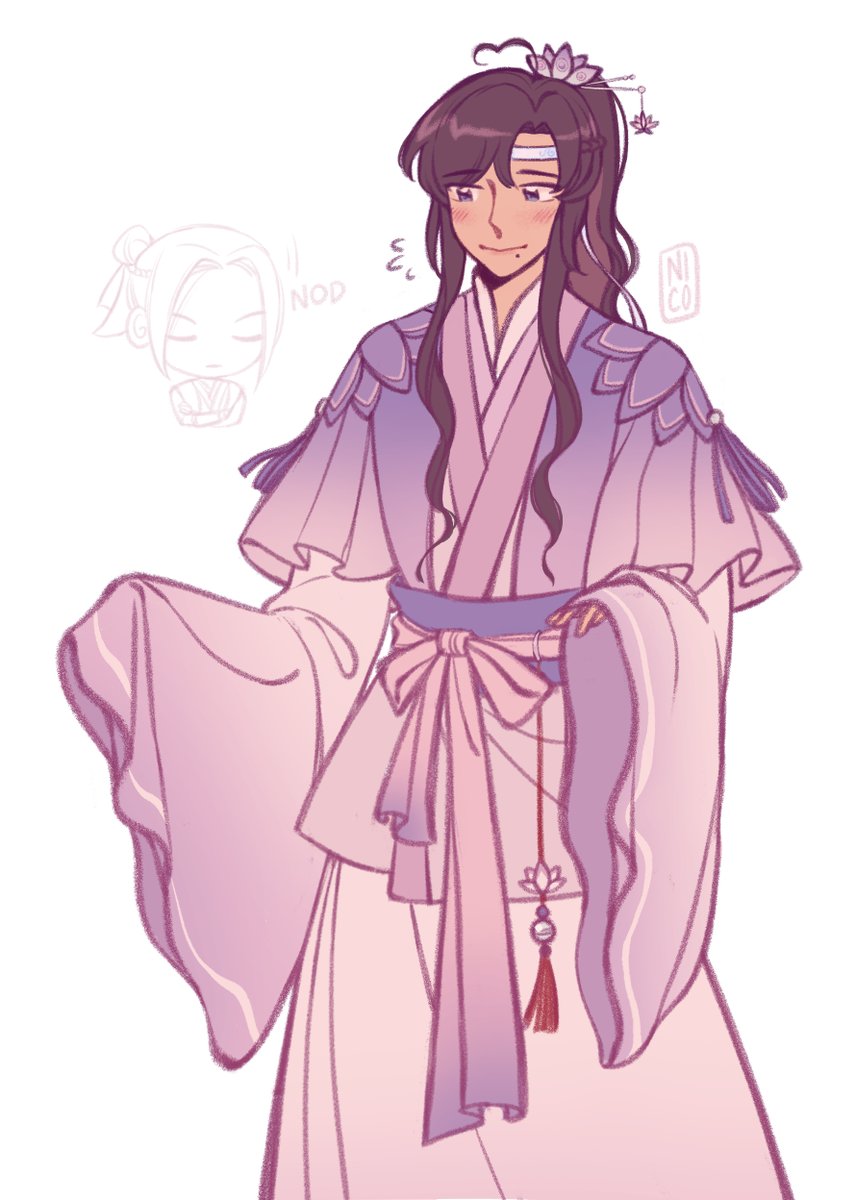 wyz_1031's tweet photo. lan and jiang robes for wei ying! wanted to post them together #mdzs https://t.co/qtYgwlJNpf