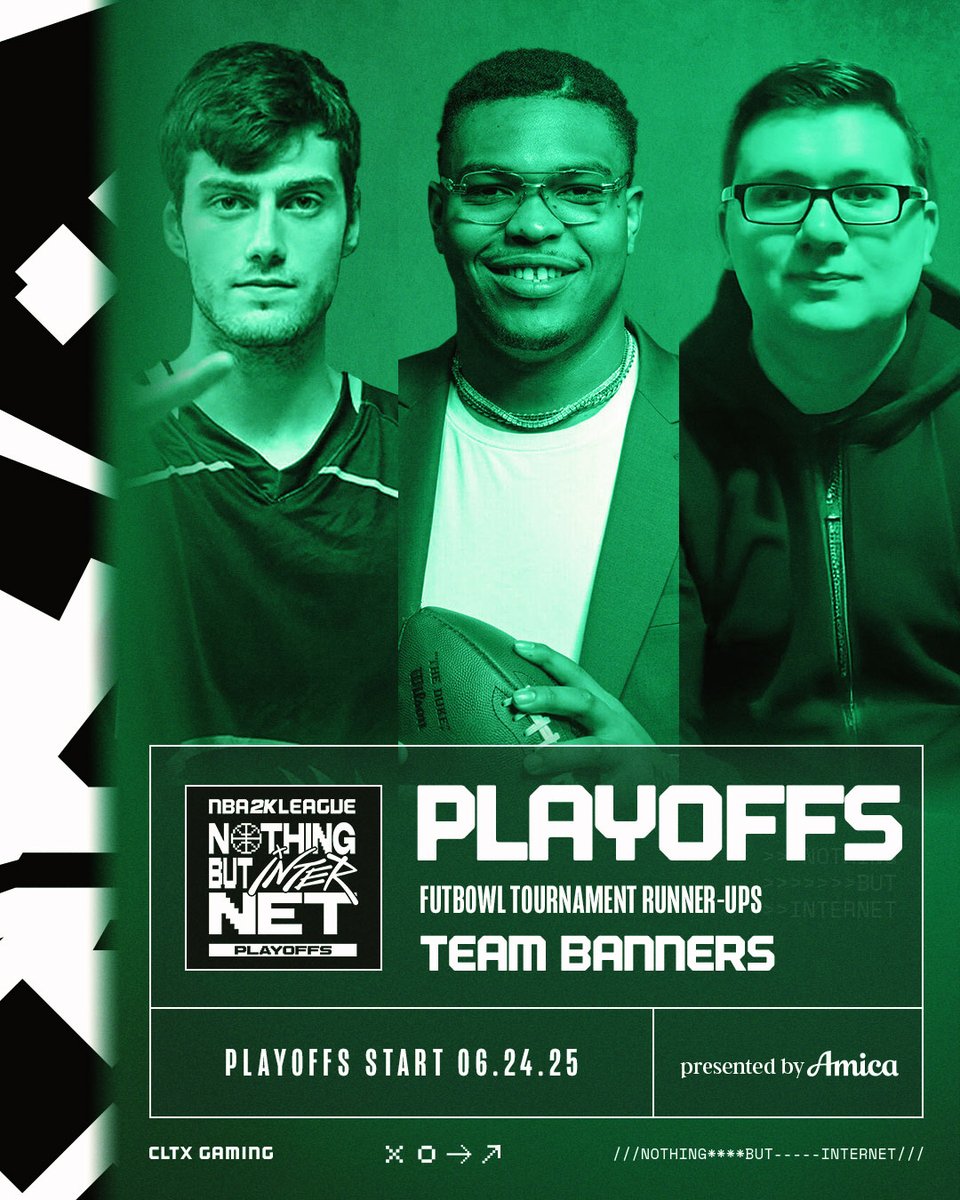 CLTX Gaming (@cltxgaming) on Twitter photo Our 2nd Celtics Gaming Playoff Team are an All-Star squad from the gridiron: Team Banners!
☘️ At Lock: NFL Champion & Pro Bowler — <a href="/ZEUS__57/">Orlando Brown Jr.</a>
☘️ At Guard: Pro Football Gamer — <a href="/fitzmagic13/">Fitzmagic13</a>
☘️ At Big: Pro Football Gamer — <a href="/Dcroft/">Dcroft</a> Our 2nd Celtics Gaming Playoff Team are an All-Star squad from the gridiron: Team Banners!
☘️ At Lock: NFL Champion & Pro Bowler — <a href="/ZEUS__57/">Orlando Brown Jr.</a>
☘️ At Guard: Pro Football Gamer — <a href="/fitzmagic13/">Fitzmagic13</a>
☘️ At Big: Pro Football Gamer — <a href="/Dcroft/">Dcroft</a>