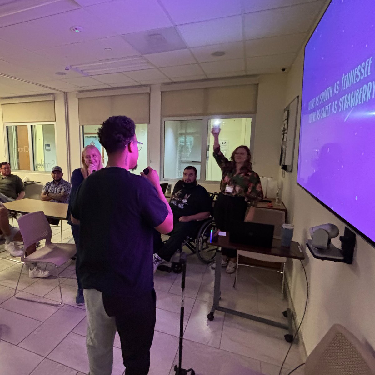 Patients and staff at our Houston clinic enjoyed a karaoke party last week to kick off summer festivities! What's your go-to karaoke song? Comment below! 🎤

#NeuroSkills #CentreForNeuroSkills #Therapy #PatientExperience #SummerFun