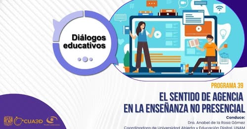 El sentido de agencia en la enseñanza no presencial | Diálogos Educativos | T5
youtube.com/watch?v=1J-NSt…

Texto e imagen: <a href="/MiradorCUAED/">𝖬𝗂𝗋𝖺𝖽𝗈𝗋 𝖴𝗇𝗂𝗏𝖾𝗋𝗌𝗂𝗍𝖺𝗋𝗂𝗈</a>