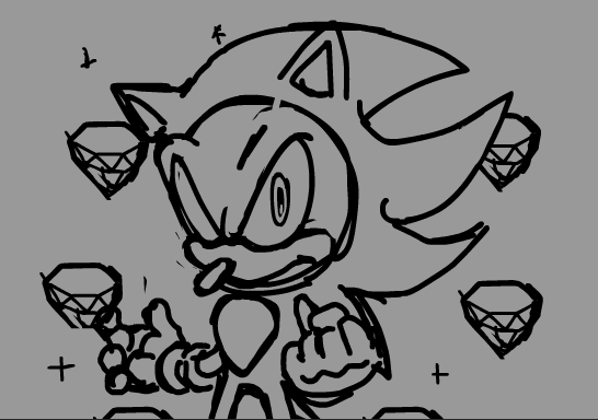 segasonicboi's tweet image. sketch happy 34th to the hedgehog that made my childhood