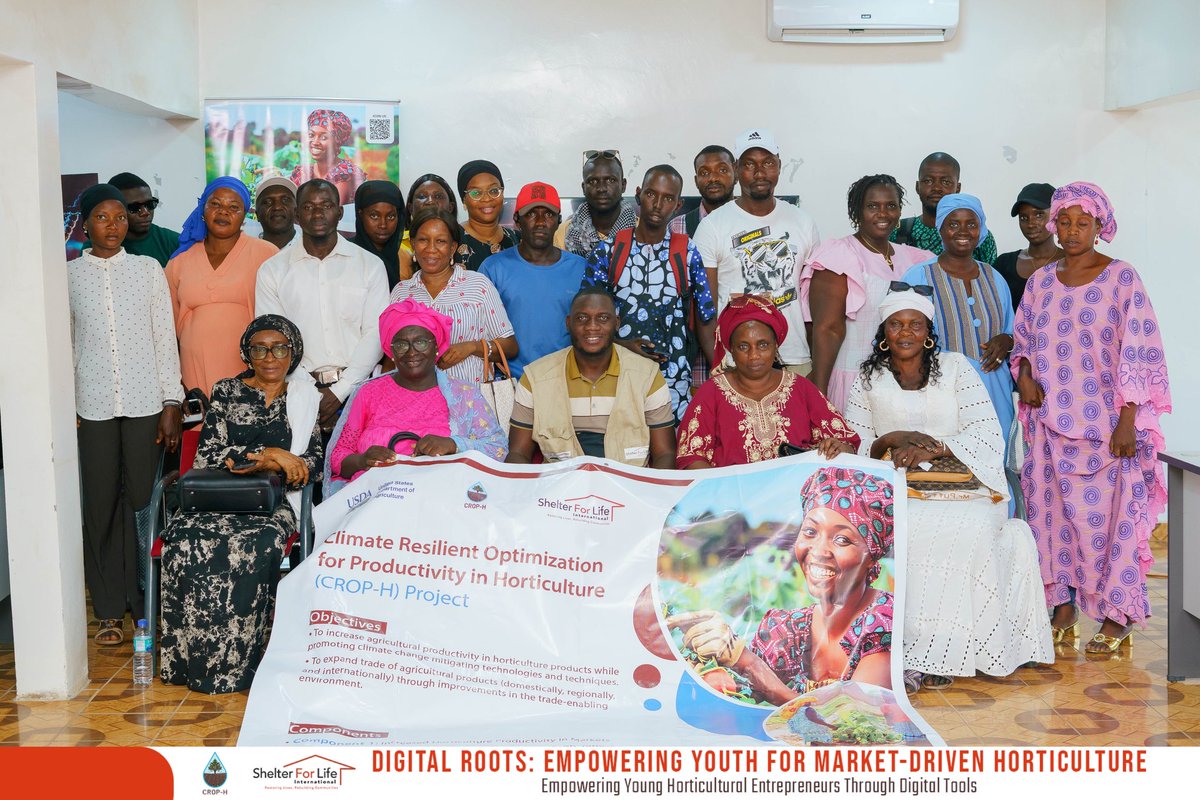 As the Market Platform Specialist for <a href="/shelterforlife/">Shelter For Life International</a>’s #CROP-H project, I recently (today) had the chance to lead a practical training session with 25 food processors and young entrepreneurs in The Gambia’s horticultural sector.