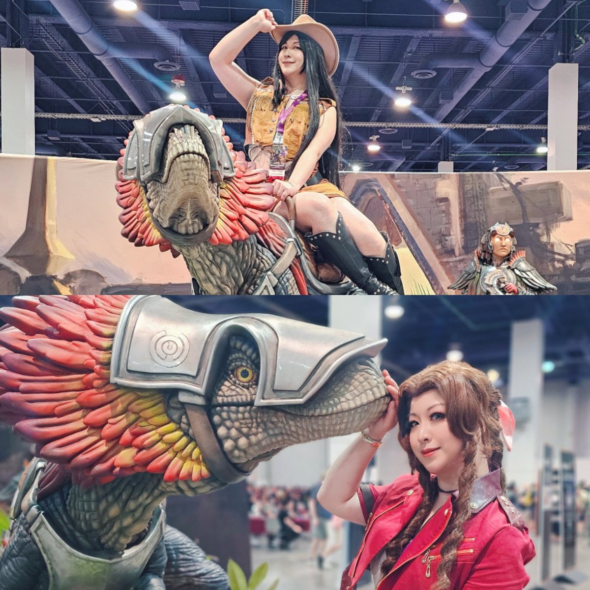 Who looks better with the dino?

↩️ RT for Tifa
👍 Like for Aerith
