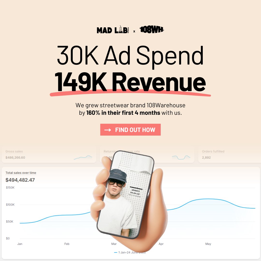 MadLabHQ's tweet image. We don’t just run ads. We engineer scalable results. 

If you’re stuck under a revenue ceiling and ready to hit your next digit target, book a call with Mad Lab today.
🔗 madlabmedia.com.au