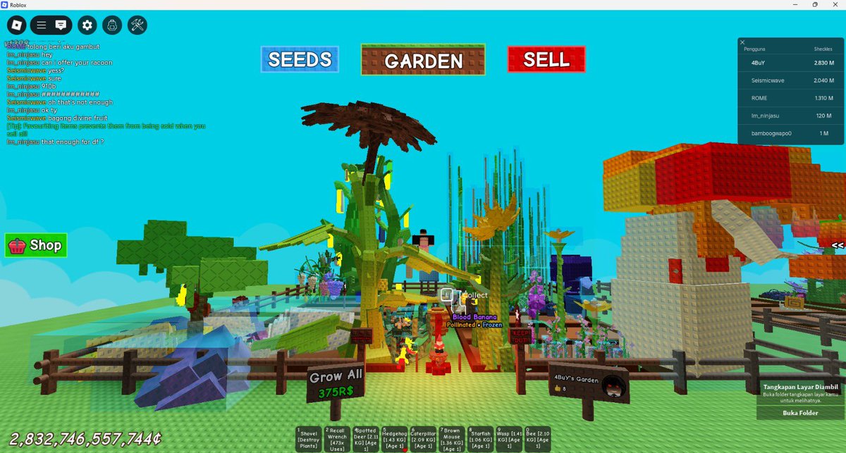 boompoleringan's tweet photo. Kegiatan membantu ibu via roblox https://t.co/6rZdQjQq4l