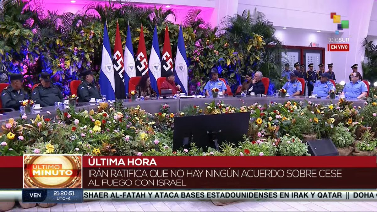 ENVIVO | El copresidente de #Nicaragua 🇳🇮, Daniel Ortega, denuncia la persecución de EE.UU. a los migrantes latinoamericanos 

→ telesurtv.net