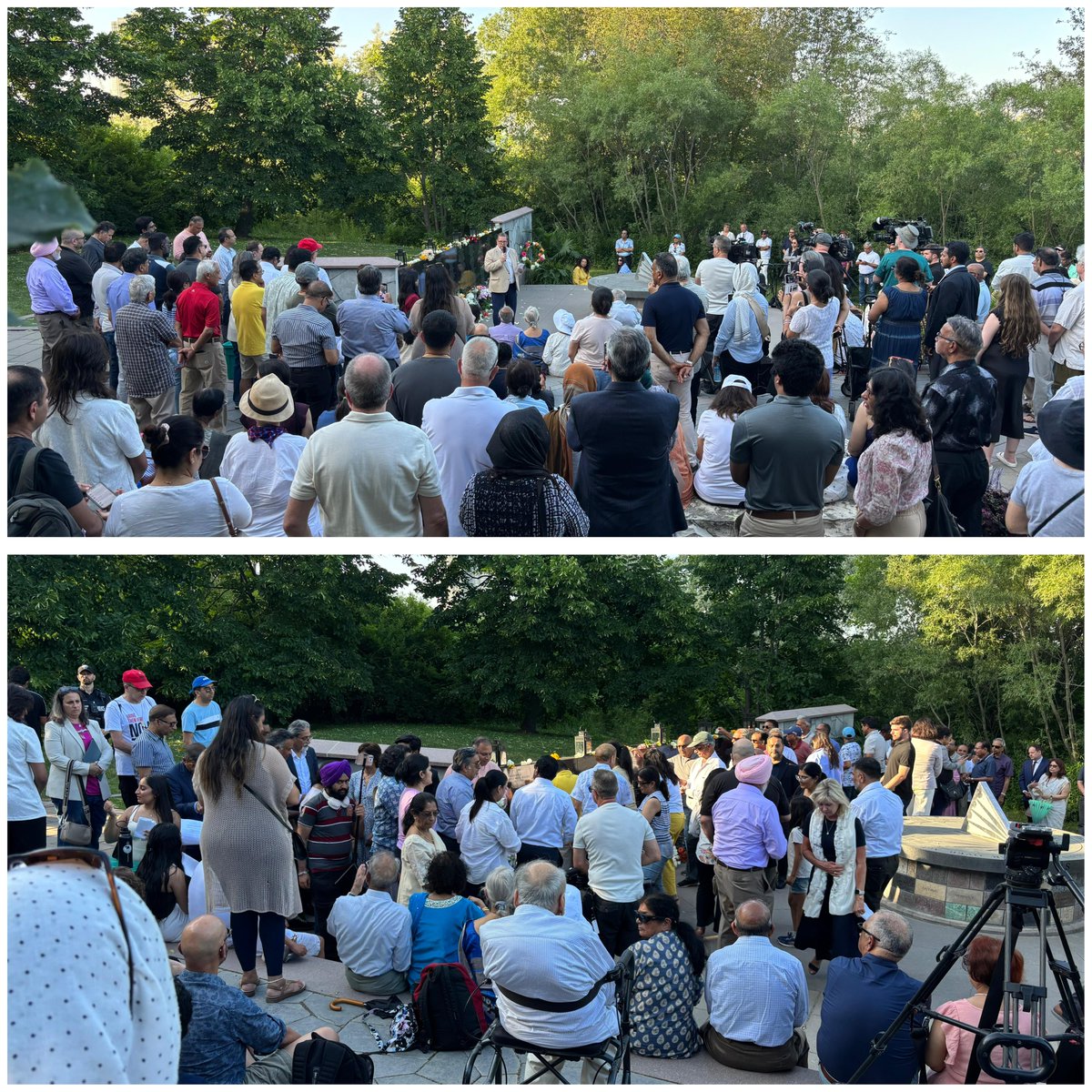 IndiainToronto (@indiaintoronto) on Twitter photo Marking 40 years since the reprehensible terrorist bombing of Air India Flight 182, Acting Consul General <a href="/Kapidhwaja/">Kapidhwaja Pratap Singh</a> laid a wreath in solemn remembrance of the 329 victims at the Air India 182 Memorial in Humber Bay Park, Etobicoke. He expressed his condolences and solidarity Marking 40 years since the reprehensible terrorist bombing of Air India Flight 182, Acting Consul General <a href="/Kapidhwaja/">Kapidhwaja Pratap Singh</a> laid a wreath in solemn remembrance of the 329 victims at the Air India 182 Memorial in Humber Bay Park, Etobicoke. He expressed his condolences and solidarity