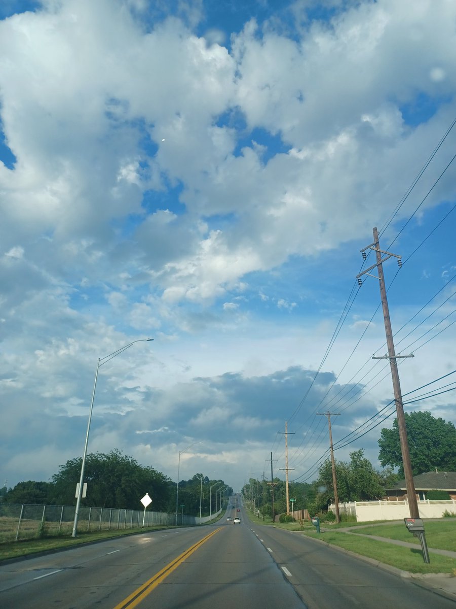 Sky after storm