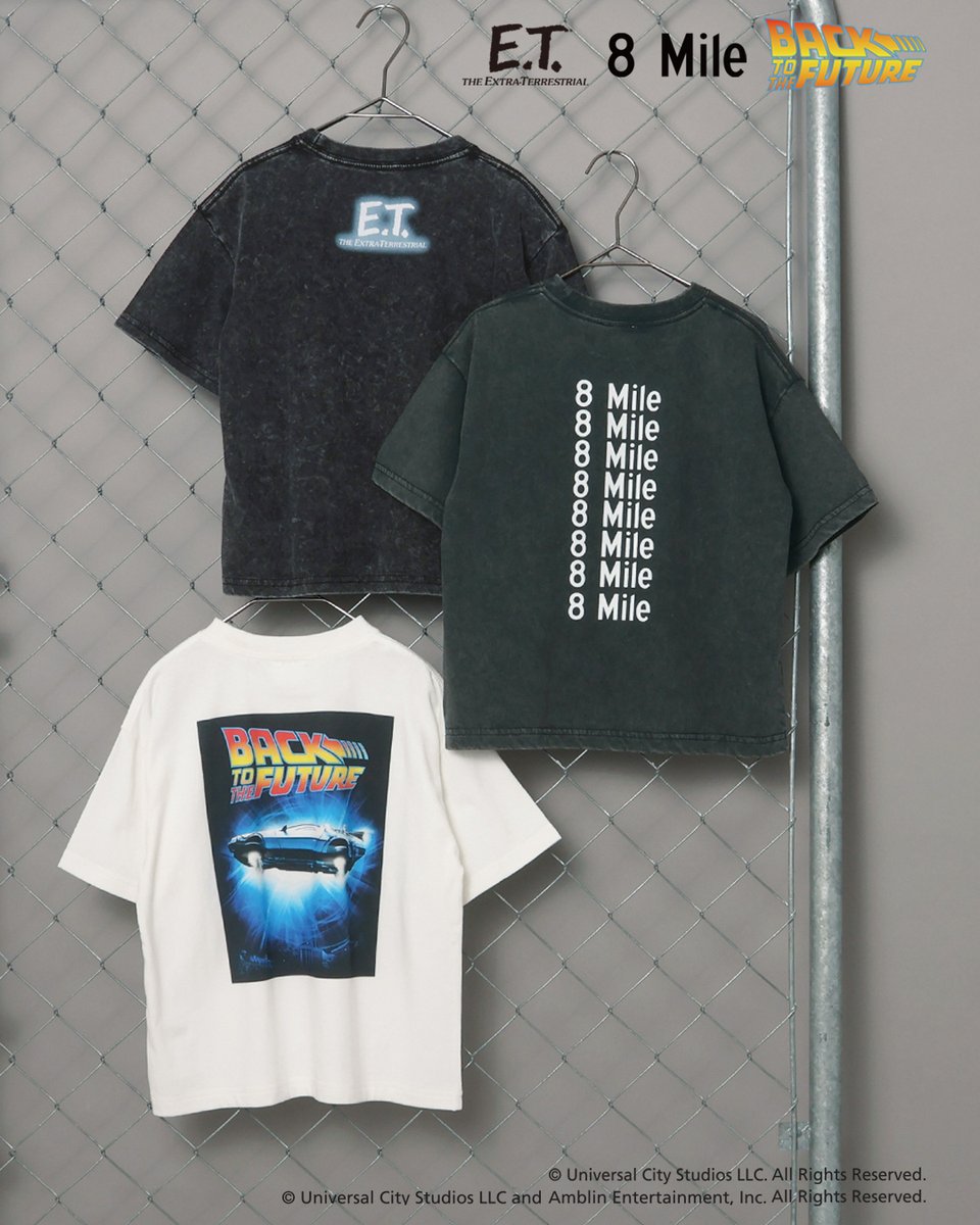 ＼あの映画が♪／
こどもから大人まで親しまれる有名映画が
BREEZEのキッズTシャツに登場！

『BACK TO THE FUTURE』『E.T.』
『FAST＆FURIOUS』『8 Mile』

知ってる映画はあったかな？！

＼店舗＆オンライン販売中／
▷foi.fyi/kQeGR6Zb