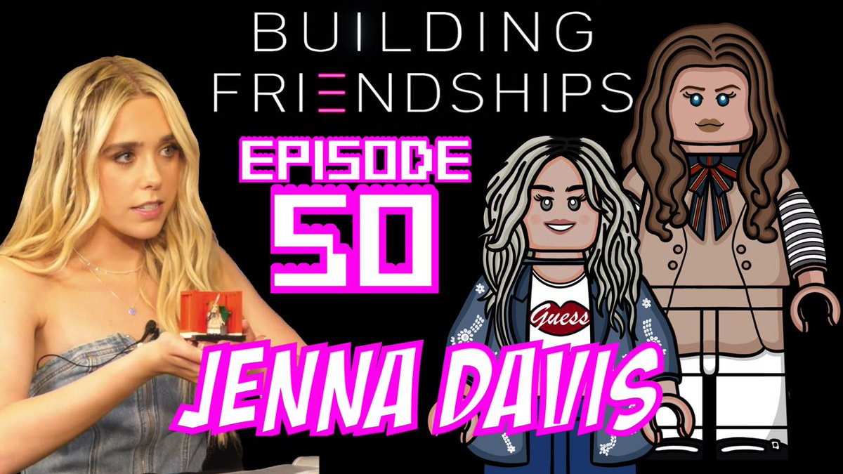 Speaking of #LEGOMasters, my Jenna Davis episode of Building Friendships drops Wednesday on YouTube! #LEGOMastersFOX