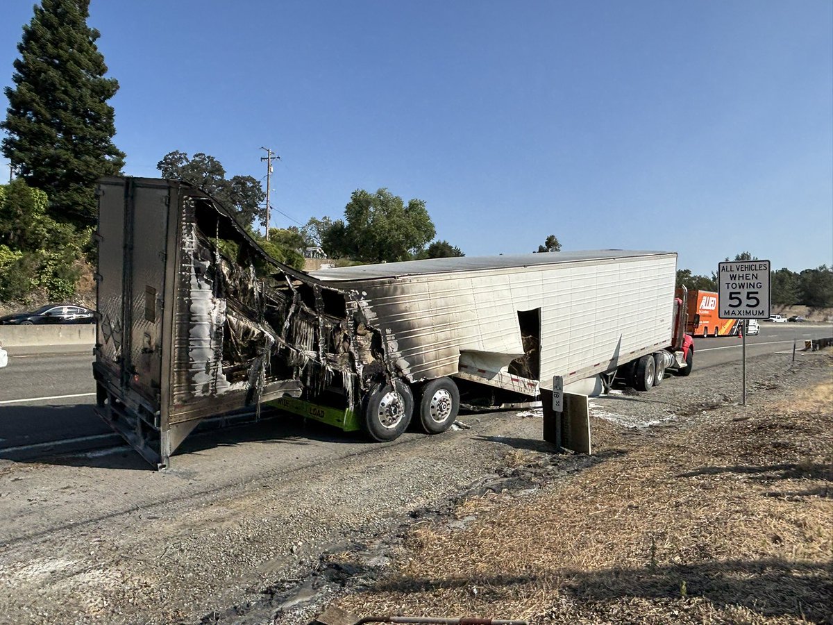 🚨Traffic Advisory🚨As of 5pm today, the Russell Road (Hillside Terrace) onramp to westbound I-80 will be closed to facilitate the cleanup of a vehicle fire from earlier today. Please be patient when traveling through the area and watch for emergency and maintenance personnel.