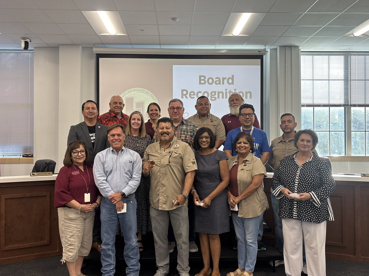 Tonight, the Board was proud to honor the Education Foundation for Lockhart ISD Board Members. They are shining examples of what it means to serve with heart, purpose, and an unwavering commitment to public education. THANK YOU for all you do for our Lions! 
#LockHeartForPeople