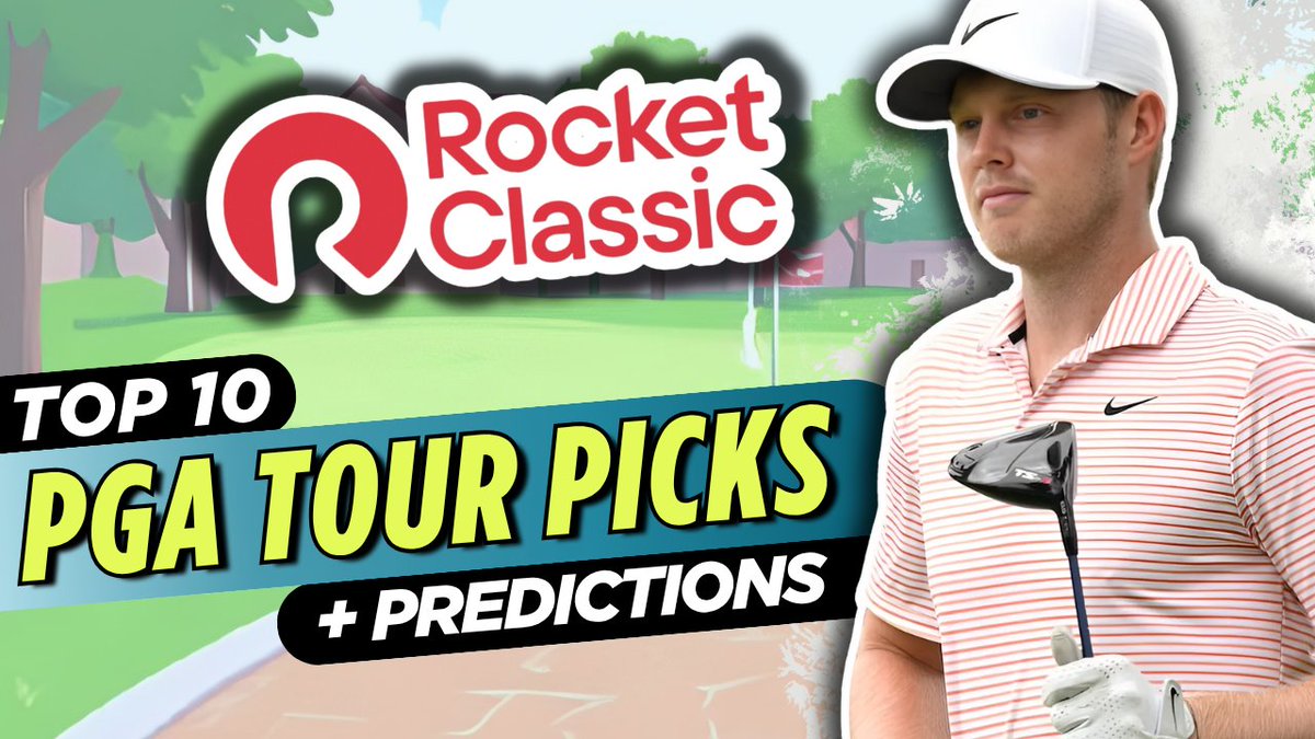 The 19th Hole is live tonight @ 10:00 ET, previewing the #RocketClassic!
• Tour News &amp; Notes 🗞️
• Detroit Country Club Breakdown 
• Best Bets 💰

youtube.com/live/vwHcpTN67…