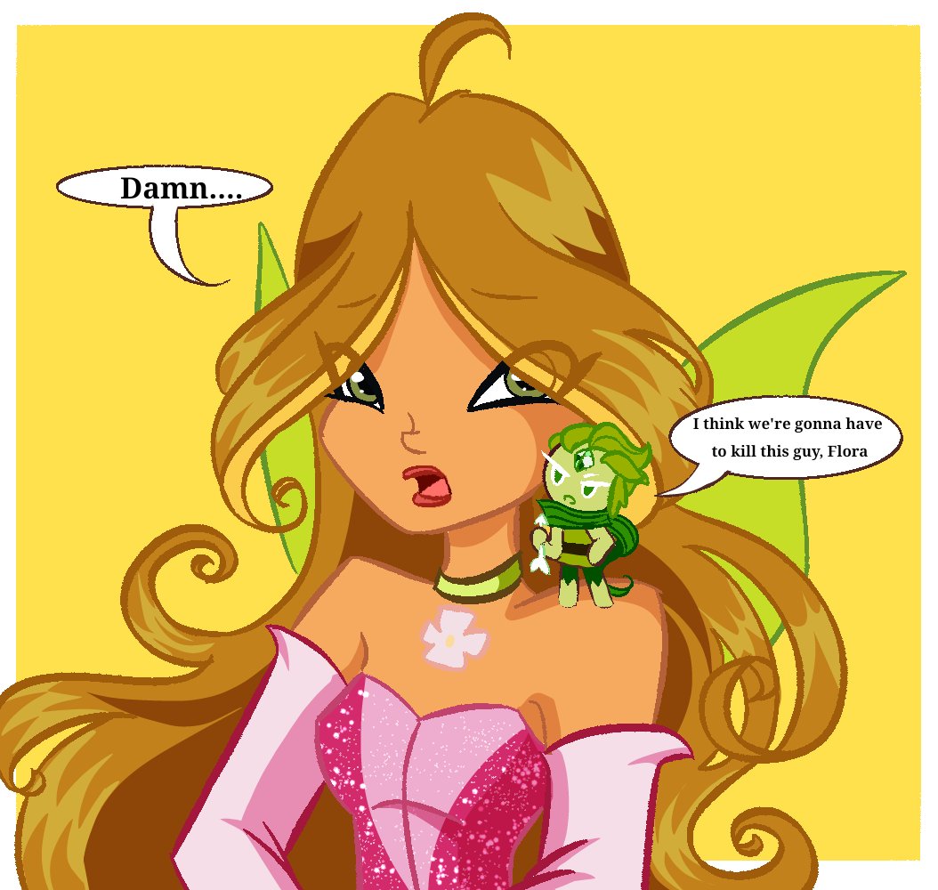 I've been into Winx Club lately :p