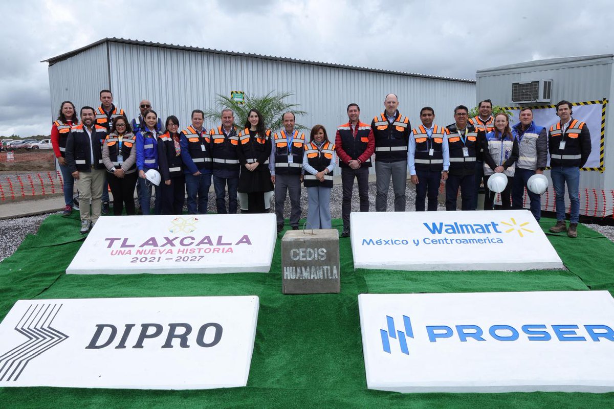 #YaLoSabes
👷🏽‍♀️🧱Constata gobernadora avance del Centro de Distribución Walmart en Huamantla
El Cedis Tlaxcala tendrá tecnología de vanguardia y generará más de 2 mil empleos directos e indirectos en la región desde su construcción
lineadecontraste.com/constata-gober…
#lineadecontraste