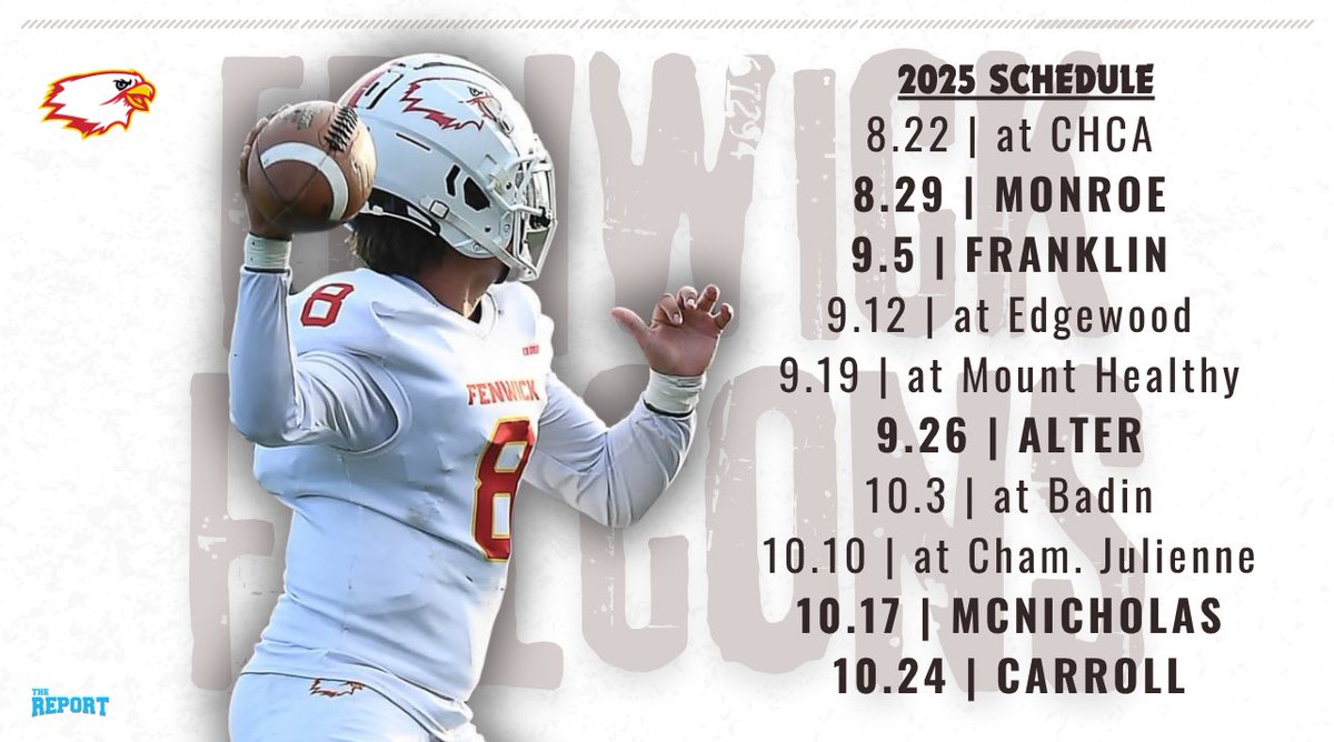 🚨 Schedule Release | Fenwick