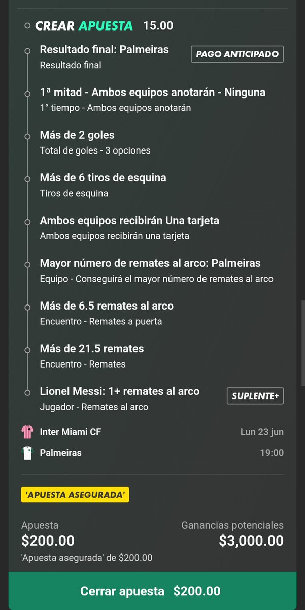 GolazoPick's tweet image. Muy difícil? SI
Imposible? NO
El chiste de esta apuesta es 'divertirnos' y darle emoción, que alcabo es GRATIS, no perdemos nada.
Buena vibraaaa ♥️♥️♥️♥️♥️