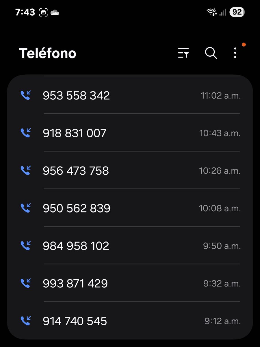 cgargurevich's tweet photo. Todas llamada de @MovistarPeru (solo HOY) para reponer un servicio de internet al que le dimos de baja!
Si esto no es acoso, ya no sé lo que es. https://t.co/wj1AsZEHr2