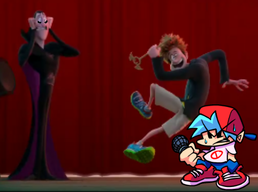 CahojJr's tweet image. FNF Ruin (Mist Hotel Transylvania Frights)