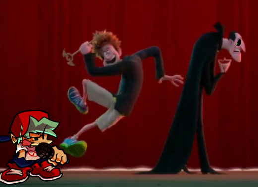 CahojJr's tweet image. FNF Ruin (Mist Hotel Transylvania Frights)