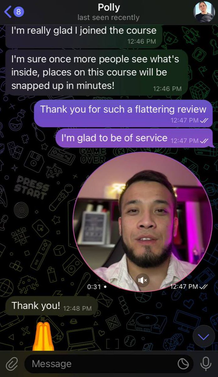 Just look at the feedback the guys are giving me ‼️

I’m really glad you’re using everything I provide to the maximum. That’s awesome, and it’s what will lead you to GUARANTEED RESULTS 💰💰