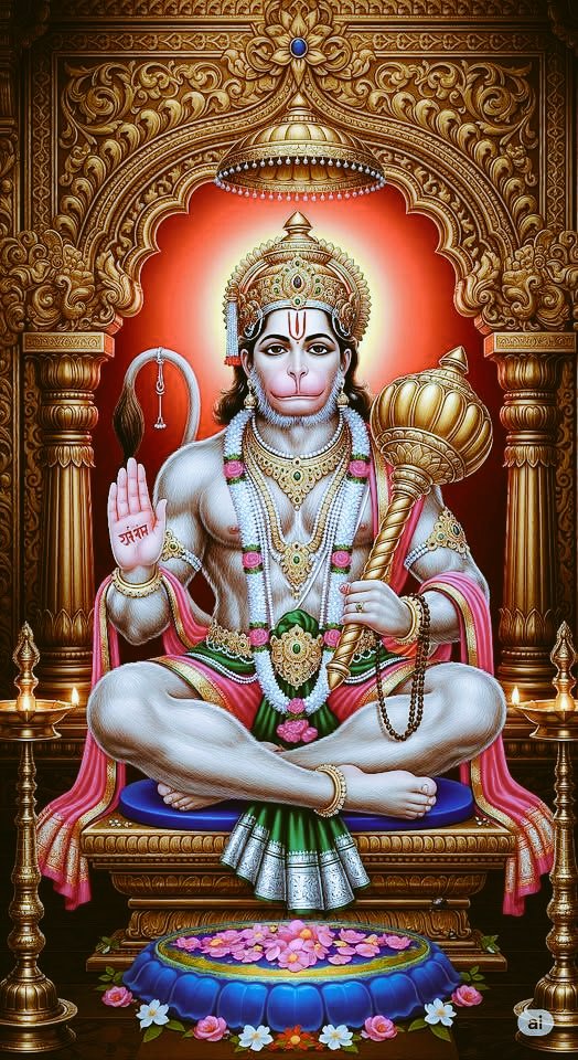 ।। संकट कटै मिटै सब पीड़ा ।। 
।। जो सुमिरै हनुमत बलबीरा ।।

   ॥ भगवान श्री राम एवं संकट मोचन 
श्री हनुमान जी की कृपा से आपके परिवार में सदैव सुख एवं शान्ति बनी रहे।

🌺🌺🙏🏻शुभ प्रभात साथियों 🙏🏻 🌺🌺