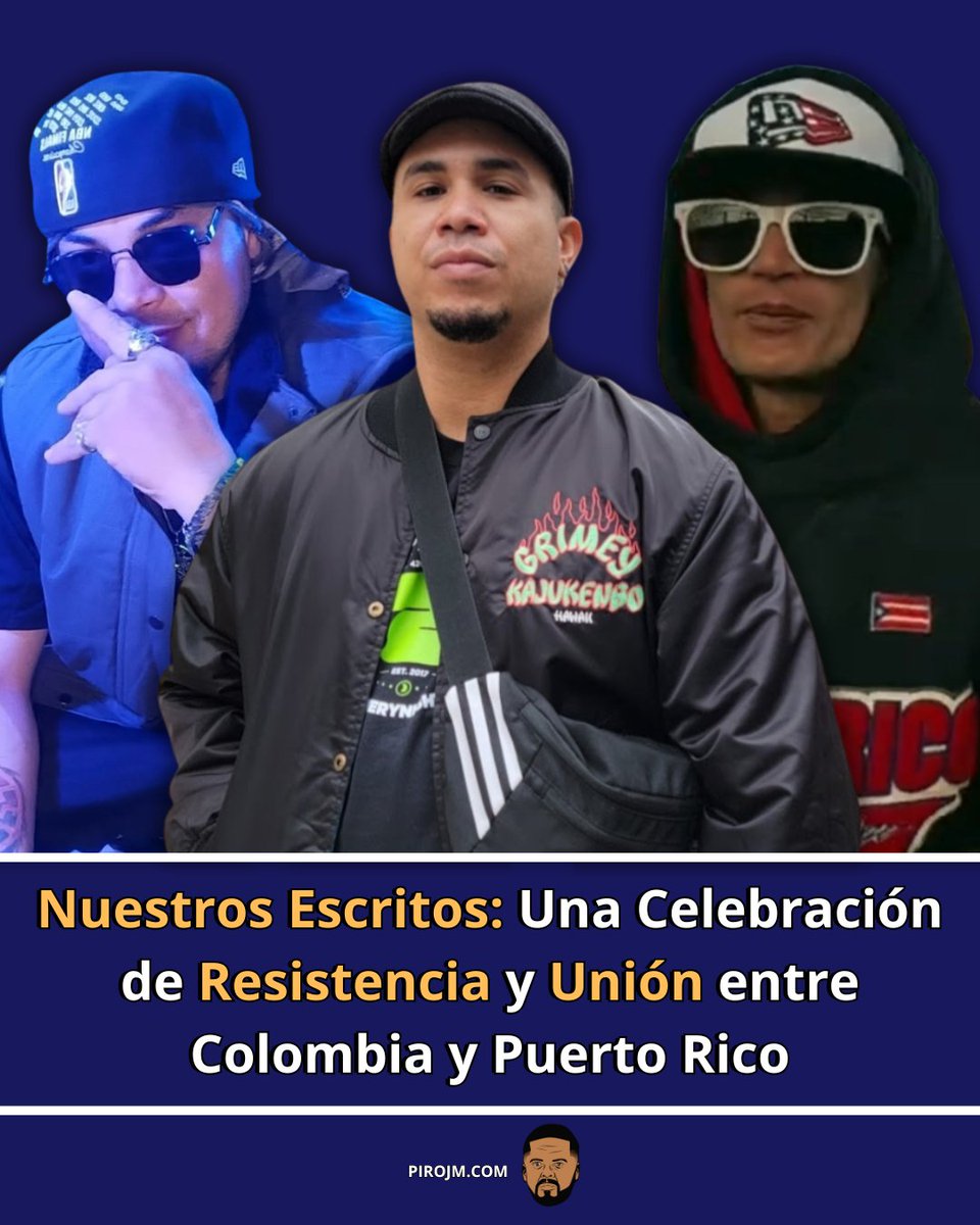 PIROJM's tweet image. Nuestros Escritos: Una Celebración de Resistencia y Unión entre Colombia y Puerto Rico

PIROJM.COM 

#pjmnews #news #noticias #farándula #periodismo #periodismoindependiente