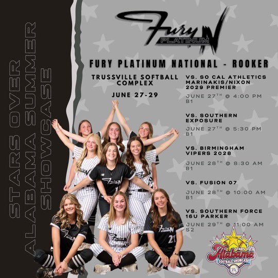 Check us out in Trussville, AL this weekend. Prepaid gate fee so no excuses! These kids are fun to watch!