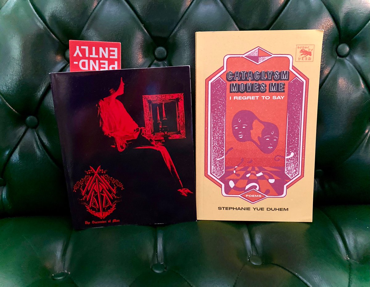 Excellent mail day 

<a href="/celardolor/">jestermaxx provoker</a>’s THE SURRENDER OF MAN

<a href="/moonandmouth/">steff</a>’s CATACLYSM MOVES ME I REGRET TO SAY