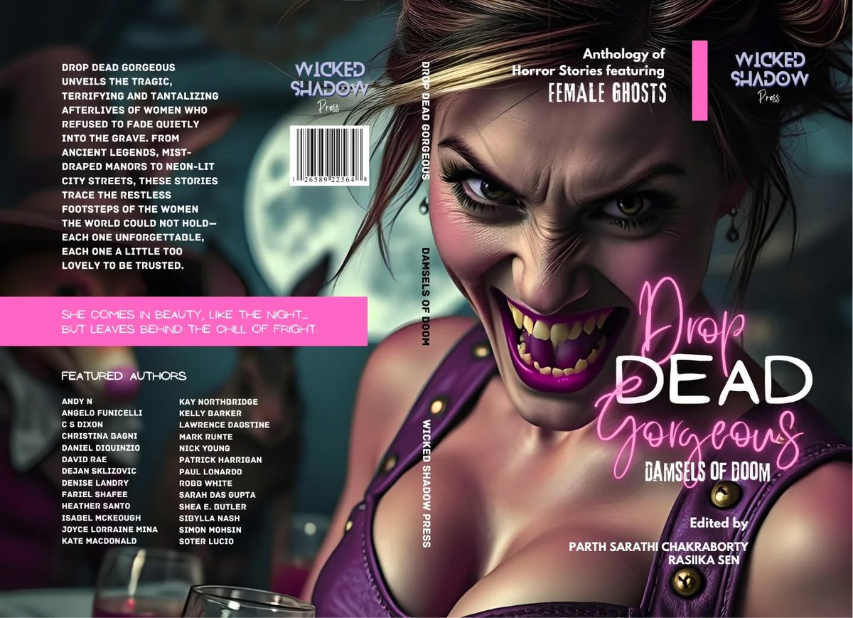 ChrisCsd1's tweet photo. #Writer #Author #CSDixon TY very much again to @wickedshadowpub for featuring one of my stories in their forthcoming #anthology "Drop Dead Gorgeous Damsels of Doom" #Coverreveal This is the fab cover! I'll buy paperback version &amp; promote as always on social media. Best wishes! https://t.co/pGEkJalfKL