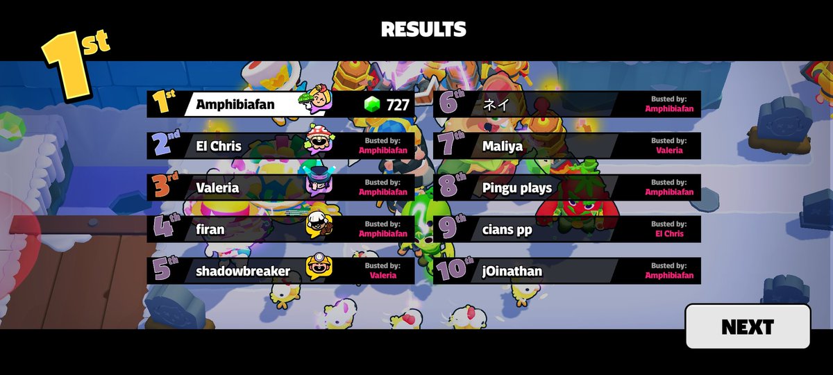 I saw that in my game there was a player with the female name of my real name (Valeria) so I decided to avenge her and send her a friend request