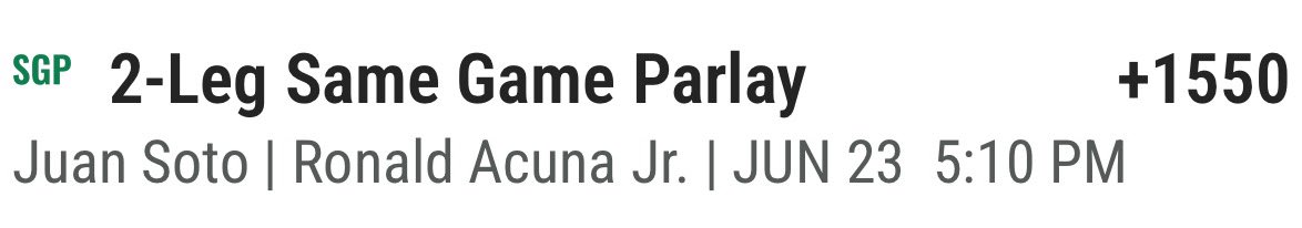 Well that’s a nice way to start the week.