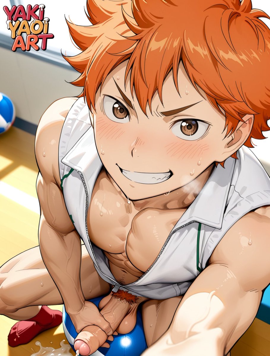 YakiYaoiArt's tweet photo. Hinata Shôyô | Haikyū!!

🤳 Sexy selfie

❤️‍🔥 If you want to get even hotter, like and RT, and most importantly, don't forget to follow me.

#HinataShoyo #Haikyu #haikyuufanart #AI #AIart #yaoi #gay #R18 #NSFW #NSFWart #Sex https://t.co/Q6L3EKFWBm