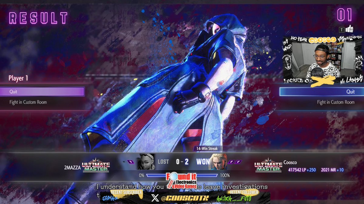 14 win streak to get the 2000MR back? Yeah, I'm feelin' it.