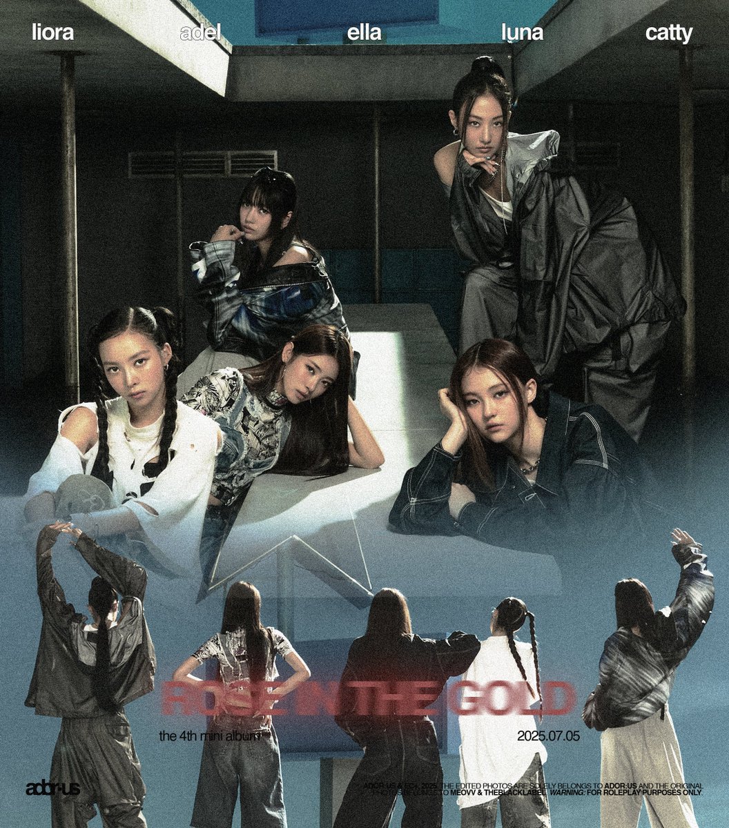 <a href="/ECPLUSPROD/">EC+ Production House</a> ⠀

ADOR:US 4th Mini Album
𝐑𝐎𝐒𝐄 𝐈𝐍 𝐓𝐇𝐄 𝐆𝐎𝐋𝐃 🌹

Coming up on July 2025.
Get ready to feel the Summer fun
with ADOR:US.

Pre-save now:
𝖺͟𝖽͟𝗈͟𝗋͟𝗎͟𝗌͟.𝗅͟𝗇͟𝗄͟.𝗍͟𝗈͟/𝖱͟𝖮͟𝖲͟𝖤͟𝖨͟𝖭͟𝖳͟𝖧͟𝖤͟𝖦͟𝖮͟𝖫͟𝖣

#ADOR_US #ADOR_RITG 

⠀