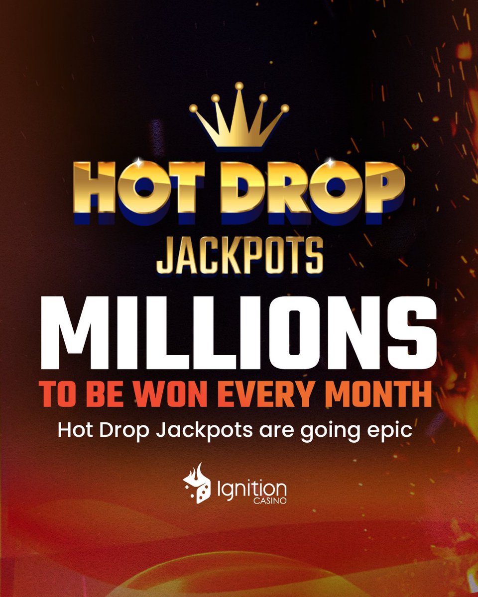 Win when the clock hits zero ⏰

Hot Drop Jackpots must drop - hourly, daily, and randomly ⏳

Bigger pots, more winners, every day on Ignition - bit.ly/4bm7shu