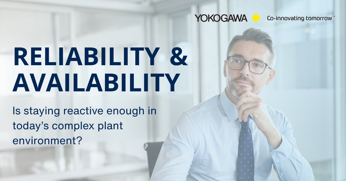 Reliability isn’t a result - it’s a decision.

That’s why 🔧 Reliability &amp; Availability is one of the 5 key dimensions of OpreX Plant Stewardship.

🔗 Learn more 👉
yokogawa.pulse.ly/no13oi6esf

#OpreXPlantStewardship #LifecycleManagement  #Sustainability