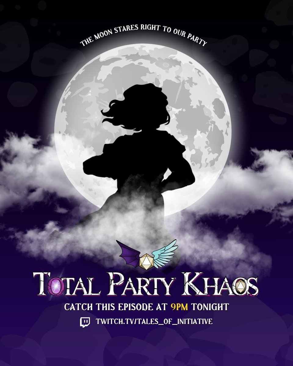 Are you in or out? Actually, you're in for our show! Join an episode of Total Party Khaos GM'ed by @visnawesomee

EPISODE 41 | Ins and Outs

LIVE NOW! twitch.tv/tales_of_initi… 

#dungeonsanddragons #ttrpg #fantasy #dnd5e #rpg #talesofinitiative #tales