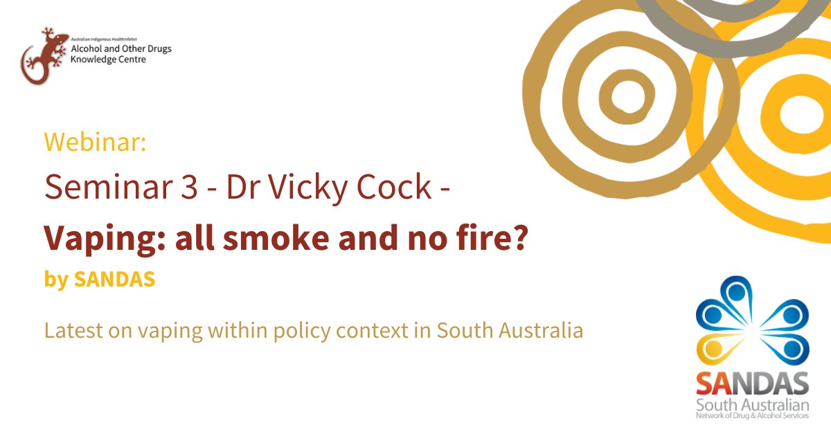 AIAODKC's tweet image. This @AODpeak webinar offers key insights on vaping policies in SA, including its harms & evolving laws. Topics include tobacco use trends, treatment costs for tobacco-related illnesses, youth vaping, social media's role in promoting tobacco use: 馃敆 bit.ly/4ege2Zc
