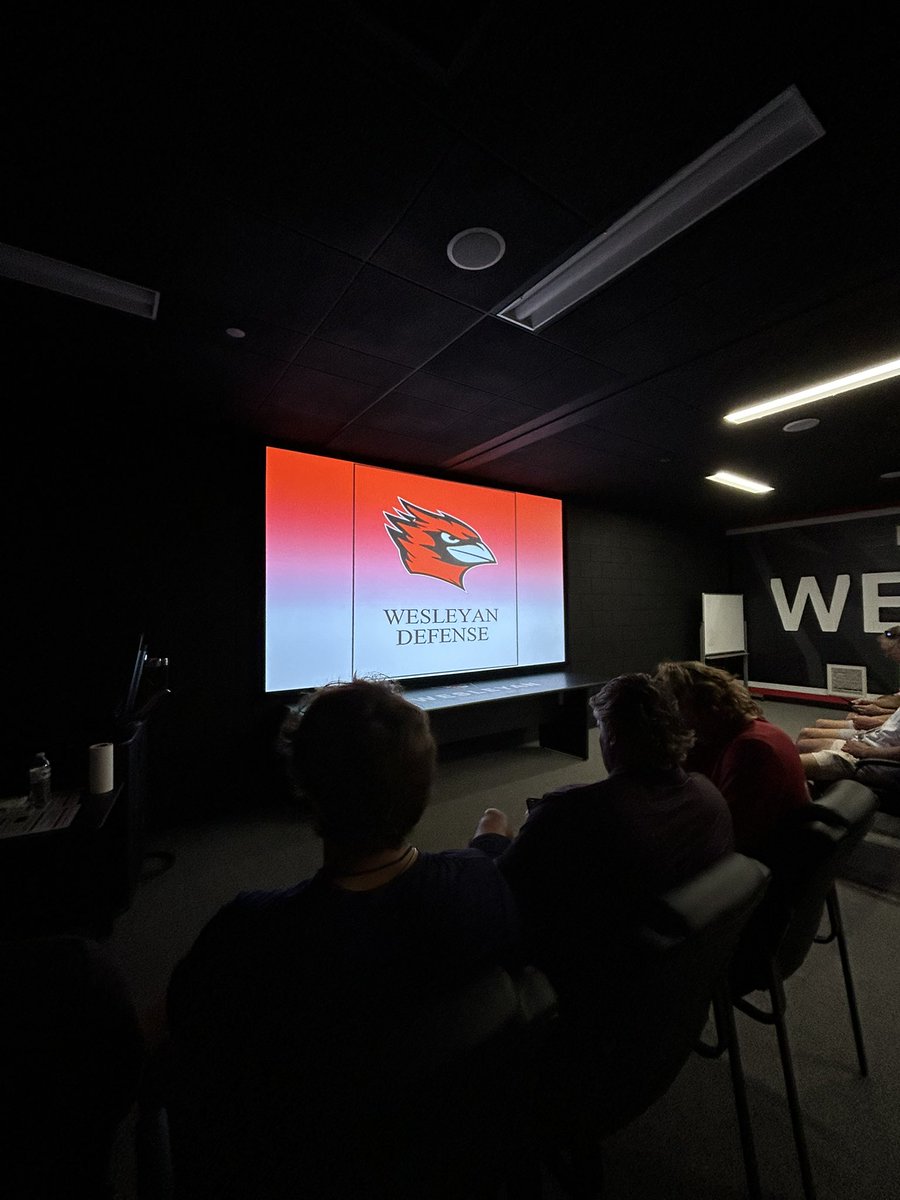 Wanted to send a special thanks to <a href="/CoachSheeks/">Adam Chicoine</a> and <a href="/CoachDiCenzo/">Dan DiCenzo</a> at <a href="/Wes_Football/">Wesleyan University Football</a> for the tour, presentation and introductory meeting last evening on campus. Super informative and helpful. Looking forward to staying in touch!