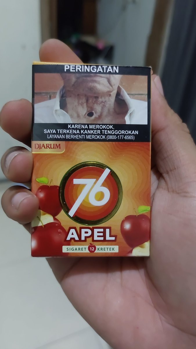 BagasMencek's tweet photo. Ada yg baru nih

#kreteknusantara #djarum76 #rokok https://t.co/8GSKDTESQ5