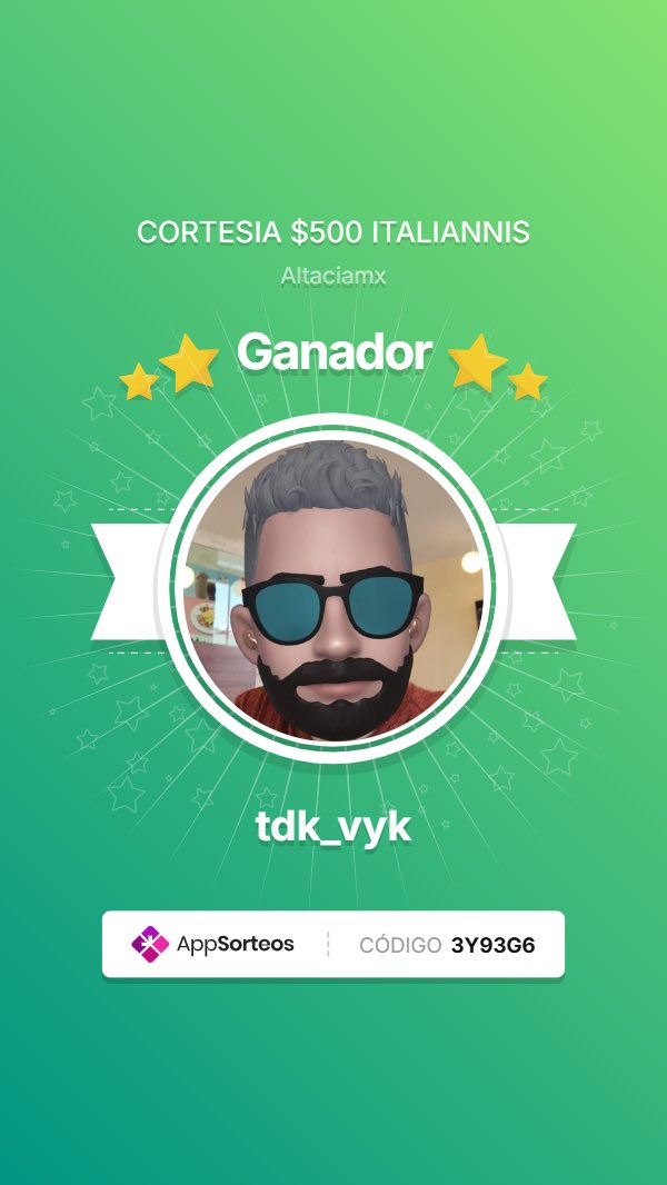 ¡Felicidades a al ganador de la cortesía de $500 en Italiani’s! 🎉🍝
Te estaremos enviando un mensajito para coordinar la entrega de tu premio. 📩
<a href="/tdk_vyk/">Gvyk ♈</a>