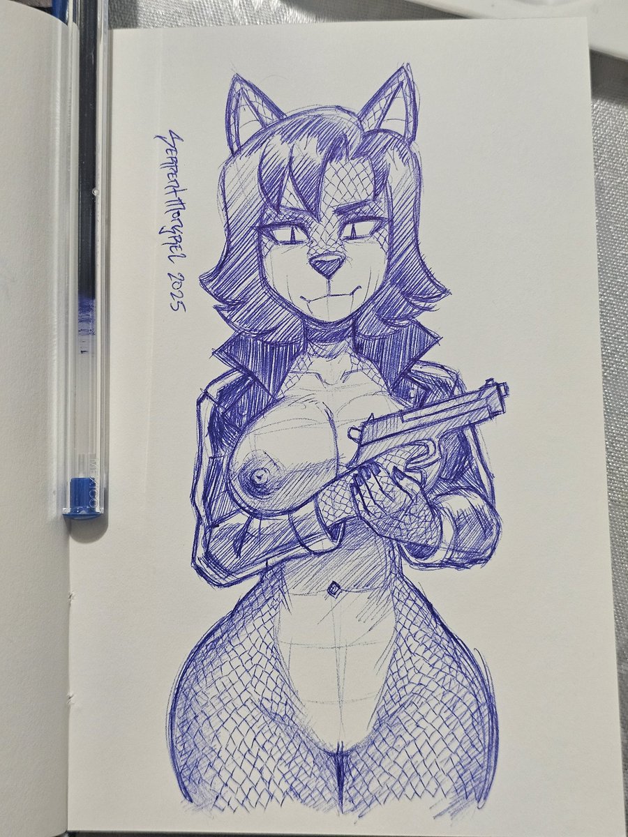 Nothing but pen
