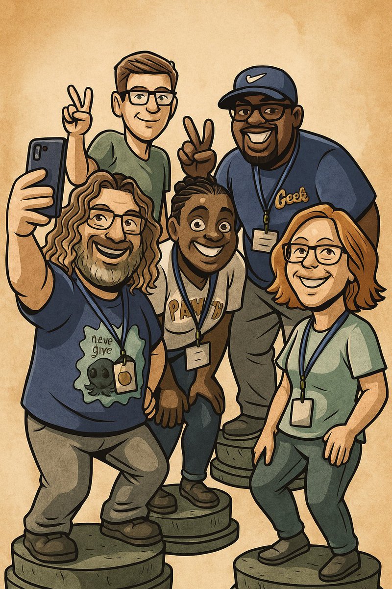 SGHSScience's tweet image. Our #kfpd25 Goosechase crew learned how to use AI to cartoon our crew. Help us out by liking, sharing and reposting our tweet!