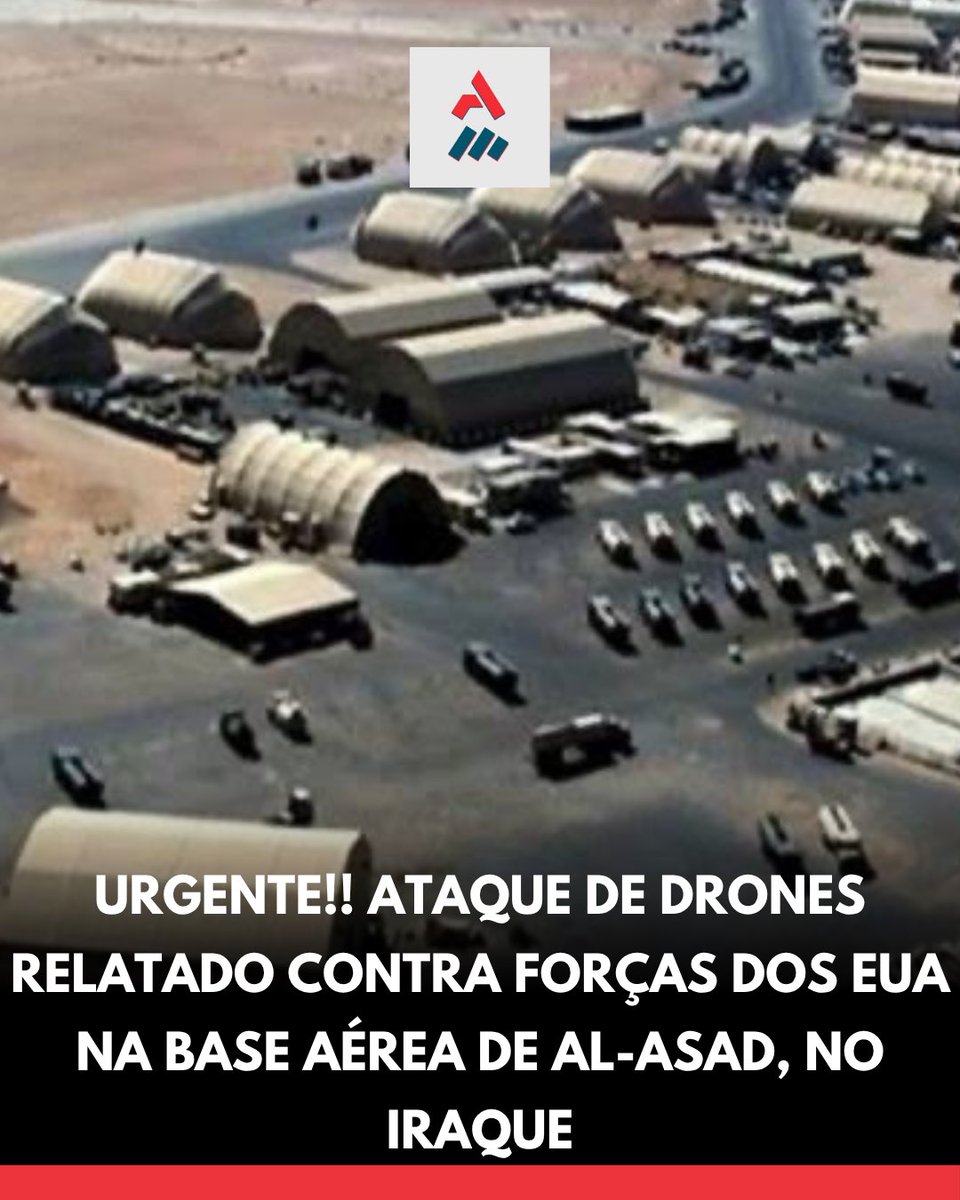 URGENTE!! ATAQUE DE DRONES RELATADO CONTRA FORÇAS DOS EUA NA BASE AÉREA DE AL-ASAD, NO IRAQUE

Relatórios agora dizem que as forças dos EUA na Base Aérea de Al-Asad, no oeste do Iraque, foram atacadas por drones.

Isso acontece após uma onda de ataques em três outros locais